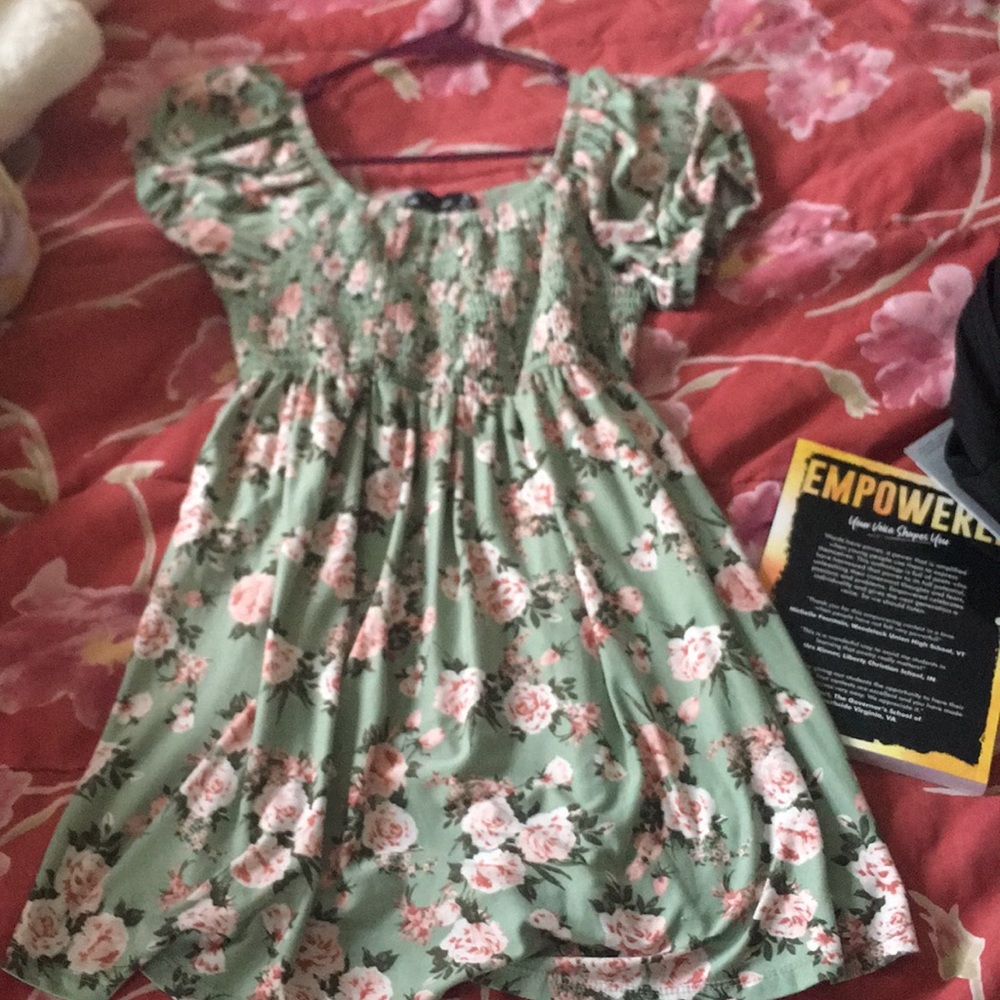 Floral cute summer dress